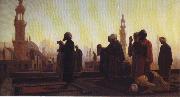 Jean - Leon Gerome Rooftop Prayer oil painting reproduction